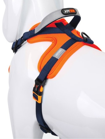 Шлейка для собак JOYSER 8038J Walk Soft Harness M оранжевая